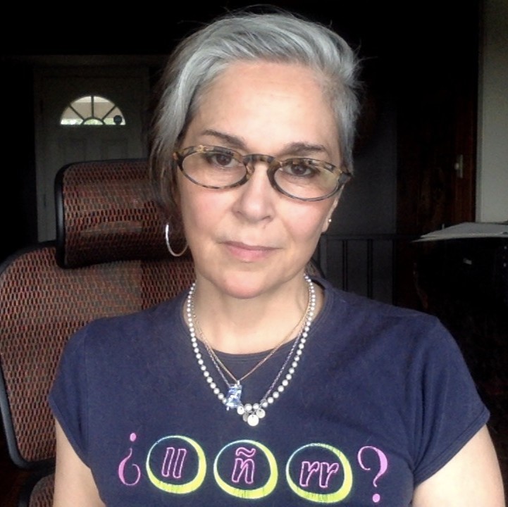 Head and shoulders shot of Isabella La Rocca Gonzalez looking towards the camera.